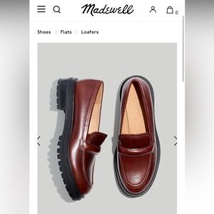 Madewell Bradley Lugsole Loafer in Leather